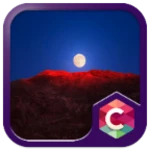 moonlight night android application logo